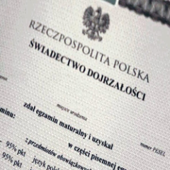 Rozdanie świadectw maturalnych 2024/2025