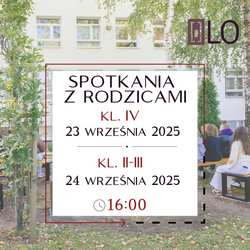 Spotkania z rodzicami