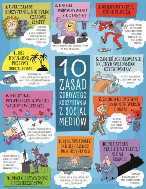 10 zasad korzystania z social mediów